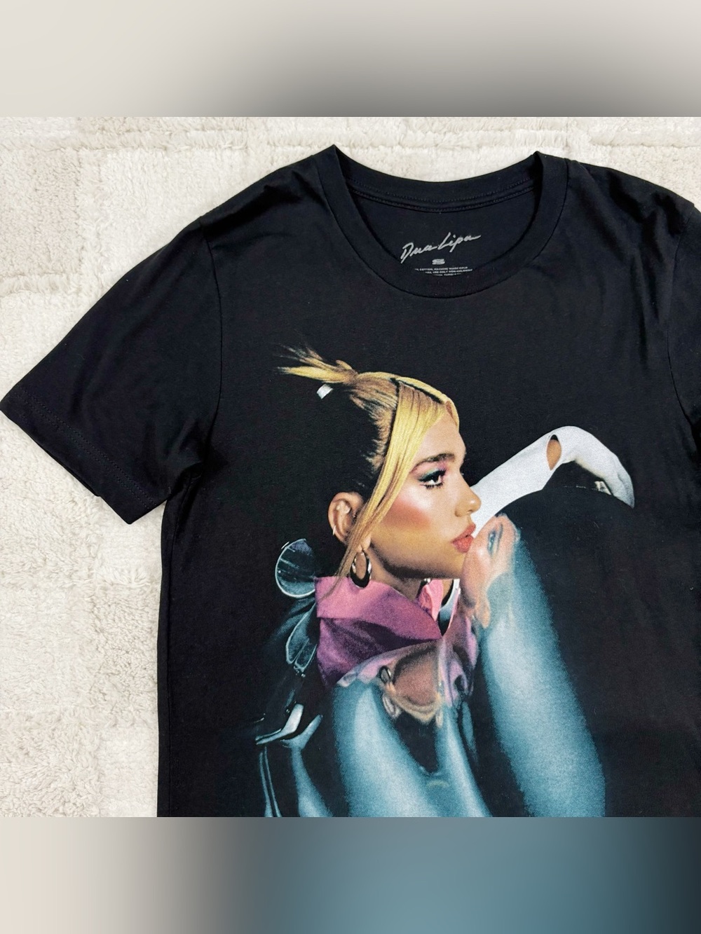 Dua Lipa Future Nostalgia Tour Tee Small - Picture 2 of 9